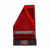 LED Triangle Shaped Combination Tail Light with built in smart resistor (RH) image