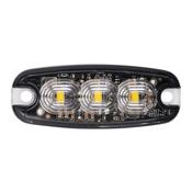 LED Amber Slim Warning Strobe