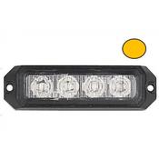 4 LED ECE R65 Grille Amber Warning Light image