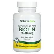 NaturesPlus Biotin 10,000ug - 90 Tablets image