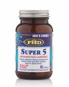 Udo's Choice - Super 5 Microbiotics Lozenges - 60 Capsules image