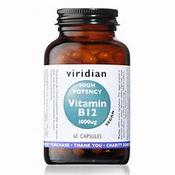 Viridian - High Potency B12 1000ug - 60 Capsules image