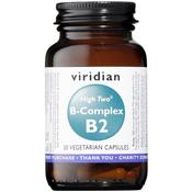Viridian - B-Complex ''High Two'' B2 - 30 Capsules image