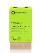 One Nutrition - Organic Power Greens Capsules image