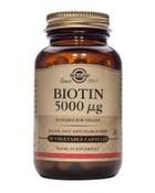 Solgar - Biotin 5000µg - 60 Capsules image
