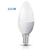 LED lamp E14 SW 7W NEUTRAL WHITE LED2B image
