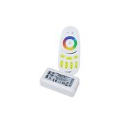 RGB LED controller with 4-zone RF remote control