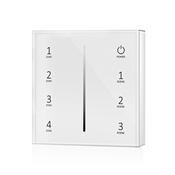 4-zone Wall Mounted Touch Panel for mono color LED strip - T21