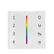 4-zone Wall Mounted Touch Panel for RGBW LED strip - T24