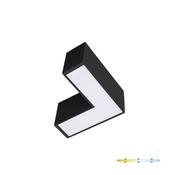 L-connector for LED KOLINE K2 black Kobi Pro