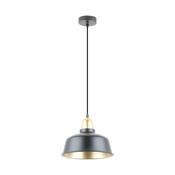 A8063-BK MENSA Pendant Light Black MATT+Gold/MATT BLACK+GOLD