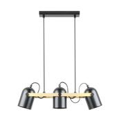 A8163-3A FATI Pendant Light Black MATT-Gold/MATT BLACK-GOLDEN