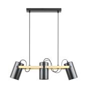 A8162-3A RESI Pendant Light Black MATT-Gold/MATT BLACK-GOLD
