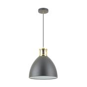 A8050L-SBK MENSA Pendant Light BLACK-Gold/BLACK-GOLD