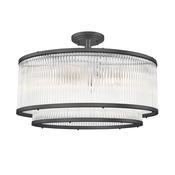 C0528-06H-P7AC SERGIO Ceiling Light Black