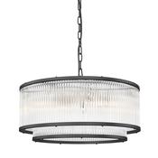 P0528-06H-P7AC SERGIO Pendant Light Black