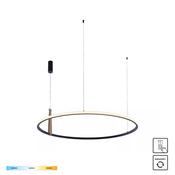 22808-WOOD CLAUD Pendant Light Black