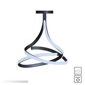 MX9932-2-3BD VISO Ceiling Light Black