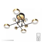 MX7170-8-3BGT LARA Ceiling Light BLACK-Gold/BLACK-GOLD