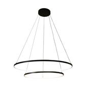 PEN89424-60+90BK HORIK Pendant Light Black