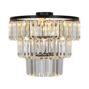 P17127-4-BK TIFANNY Ceiling Light Black