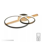 MX3913-2-3BWLT ALMERIA Ceiling Light Black-Wood