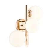 W0454-03U-F7AA MOLECULE Wall Light Gold