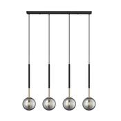 P0574-04D-SDFZ ARCTURUS Pendant Light BLACK-Gold/BLACK-GOLD