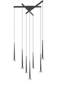 P0603-07C-P7B1 BOSTON Pendant Light Black MATT BLACK