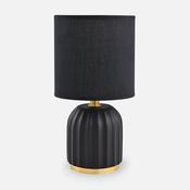 HS8723-BL Table Lamp Black/Gold