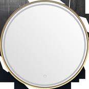 3117 LED Mirror 80X80 cm Gold