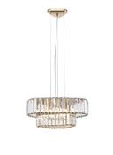 P0496-04G-F7AC HELIOS Pendant Light Gold