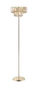 F0496-03G-F7AC HELIOS Floor Lamp Gold