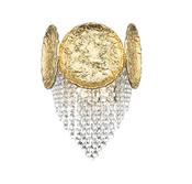W0619-02A-B5K4 ASTRA Wall Light Gold