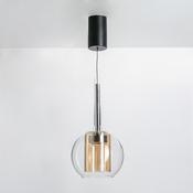 251001-AM TAGNA Pendant Light Black AMBER