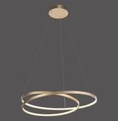 2474-12 ROMAN Pendant Light Gold