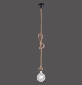 15481-18 ROPE Pendant Light Brown