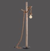 15484-18 ROPE Floor Lamp Brown