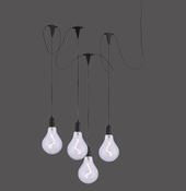 19094-18 ENNI Pendant Light Black