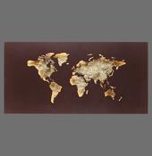 9056-48 MAP Wall Light RUST/Gold