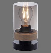 11310-18 PASQUAL Table Lamp Black/Wood
