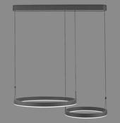 2360-18 ESKO Pendant Light Black