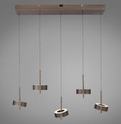 2249-34 Q-ROTATE Pendant Light Dark Metallic-Brown