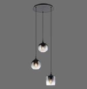 15424-18 ZEA Pendant Light Black