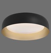 14215-18 OSKO Ceiling Light Black/Gold