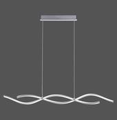 2339-55 Q-MALINA Pendant Light STEEL