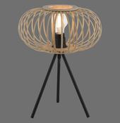 11435-79 RACOON Table Lamp Black/Wood