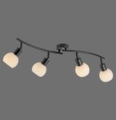 12154-18 LOKI Ceiling Light Black