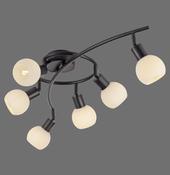 12155-18 LOKI Ceiling Light Black