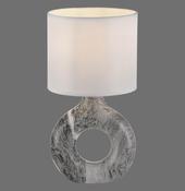 14193-15 CARARA Table Lamp Grey Marble